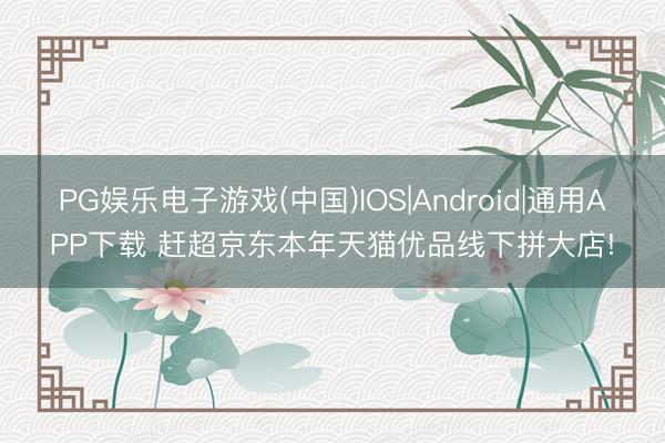 PG娱乐电子游戏(中国)IOS|Android|通用APP下载 赶超京东本年天猫优品线下拼大店!