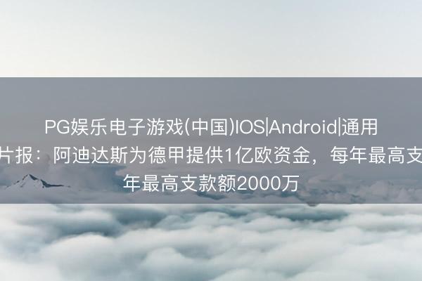 PG娱乐电子游戏(中国)IOS|Android|通用APP下载 图片报：阿迪达斯为德甲提供1亿欧资金，每年最高支款额2000万